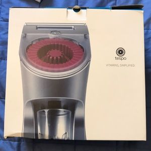 Tespo liquid vitamin machine &one woman’s …